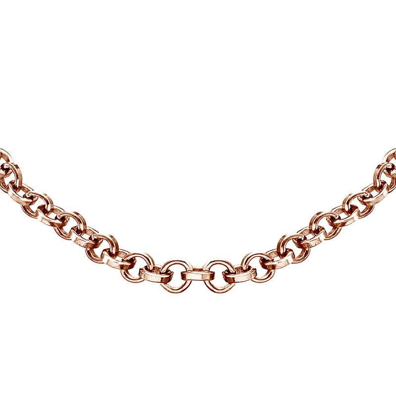 Rollo Chain in 18ct Rose Gold Plating-2 product photo