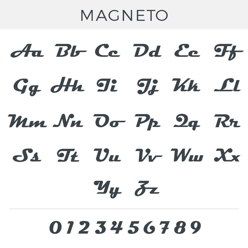 Magneto Link-Navnehalskæde i 18k rosaforgyldt sølv-3 produkt billede