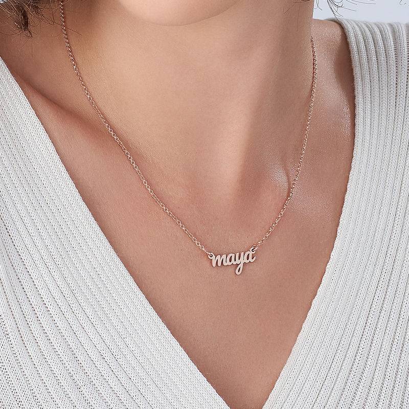London Name Necklace in 18ct Rose Gold Plating product photo