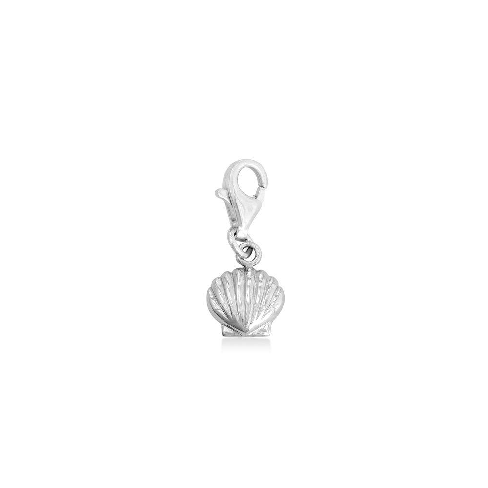 Shell Charm in Sterling Silver-1 product photo