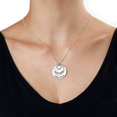 Family Necklace in Silver product photo