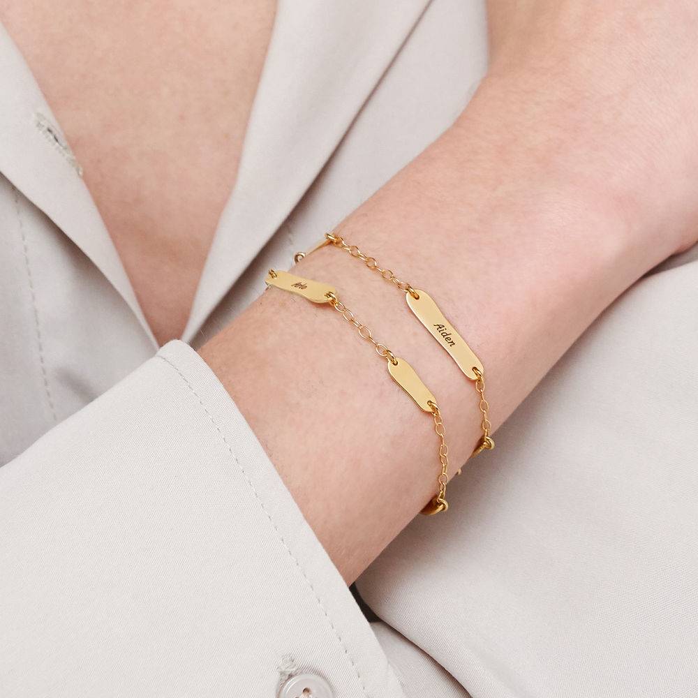 The Milestones Bracelet/Anklet in 18ct Gold Plating-1 product photo