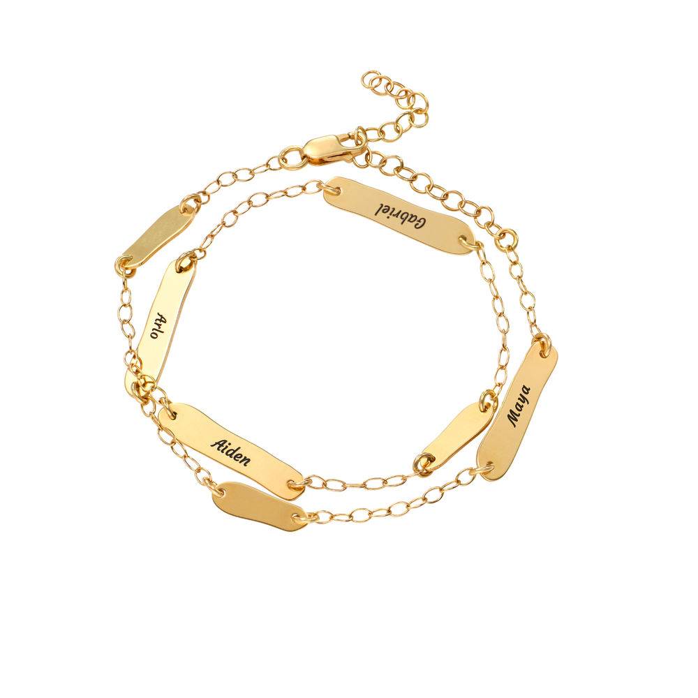 The Milestones Bracelet/Anklet in 18ct Gold Vermeil-3 product photo