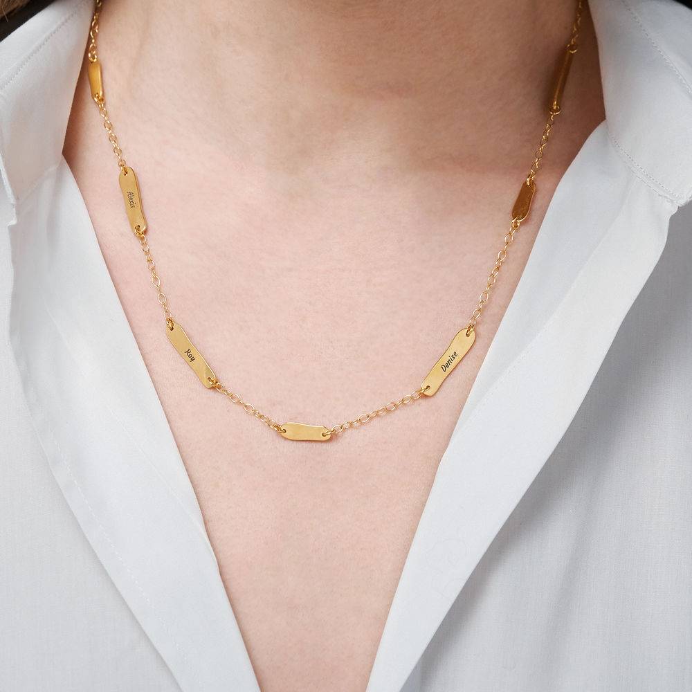 The Milestones Necklace in 18k Gold Plating-5 product photo