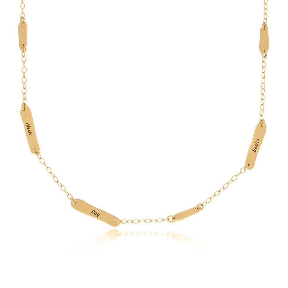Milepælene halskæde i 18k Guld Vermeil-4 produkt billede