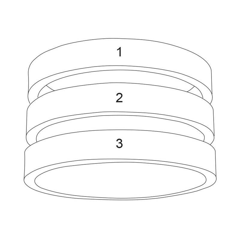Tre ringer med navn i 10K gult gull-4 produktbilde