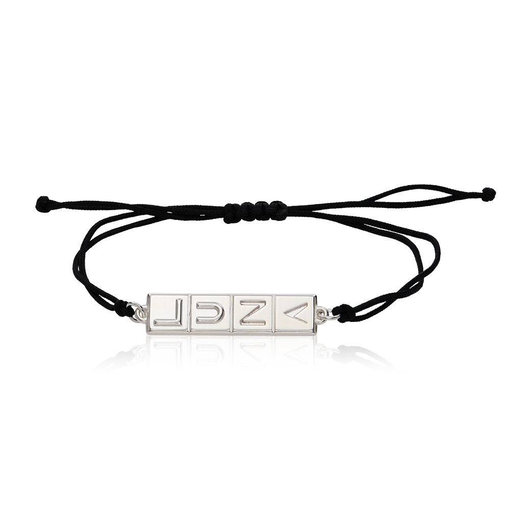 Domino™  Tik Tak Unisex-Armband aus Sterlingsilber Produktfoto