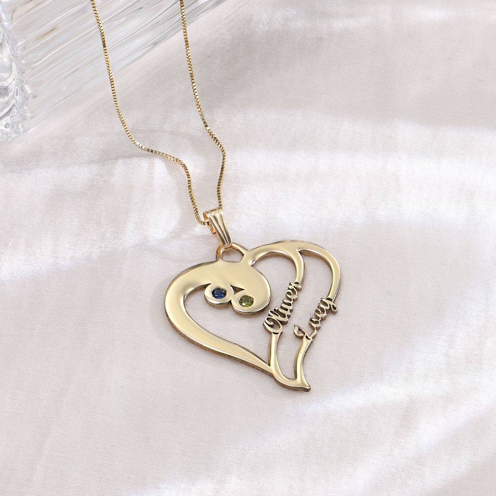 Two Hearts Forever One in 14ct Gold - Yours Truly Collection product photo