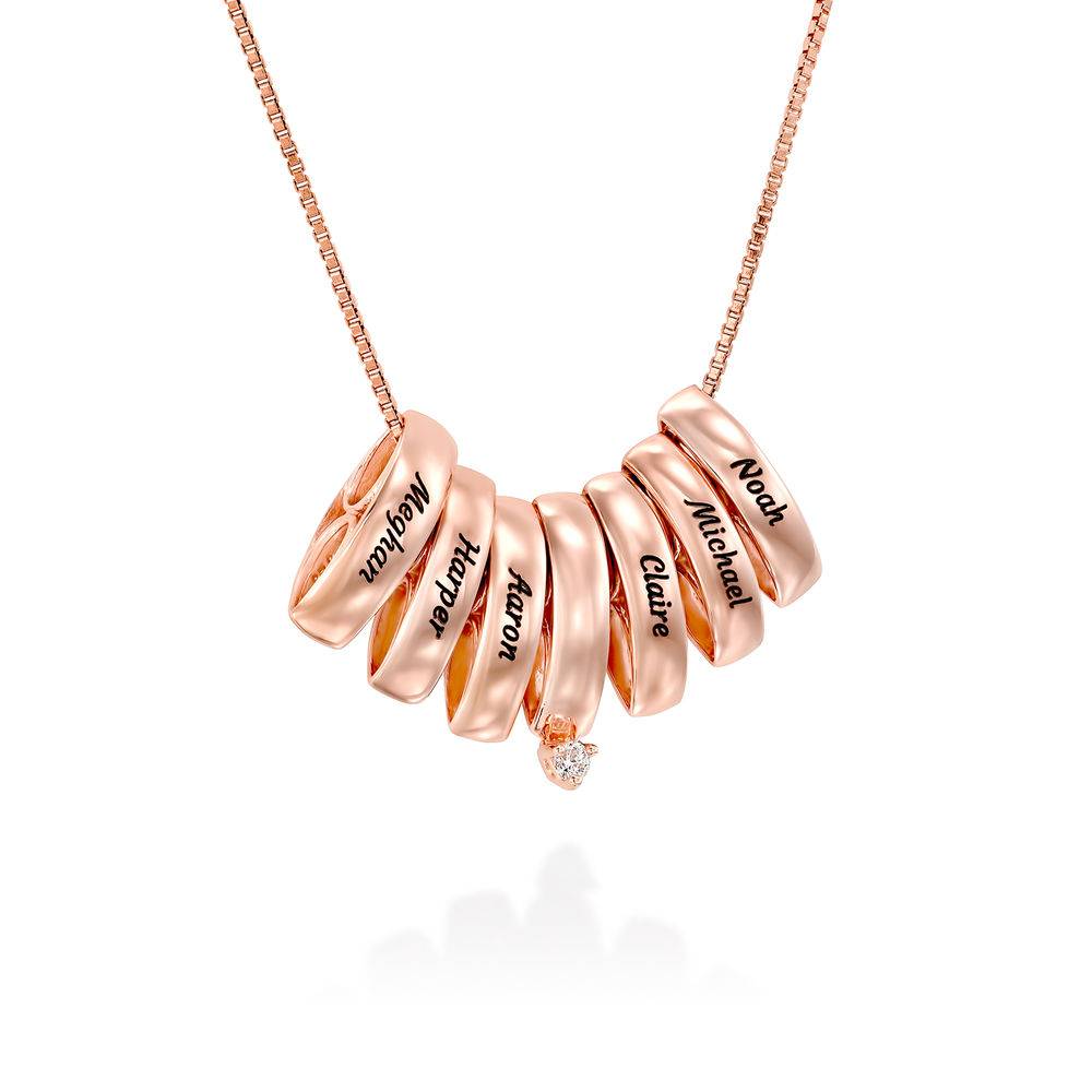 Whole Lot of Love Necklace in Rose Gold Plating-2 product photo