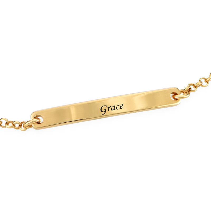 Women's ID Bracelet in Gold Plating-1 product photo