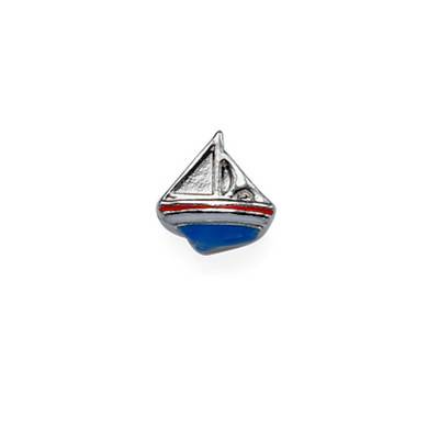Yacht für Floating Charm-Medaillon Produktfoto