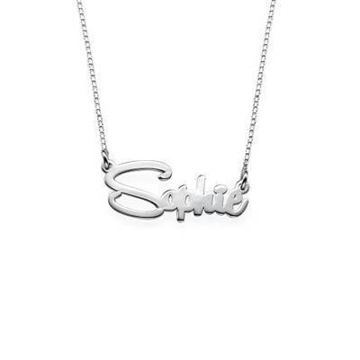 Say My Name Ketting in 925 Zilver-1 Productfoto