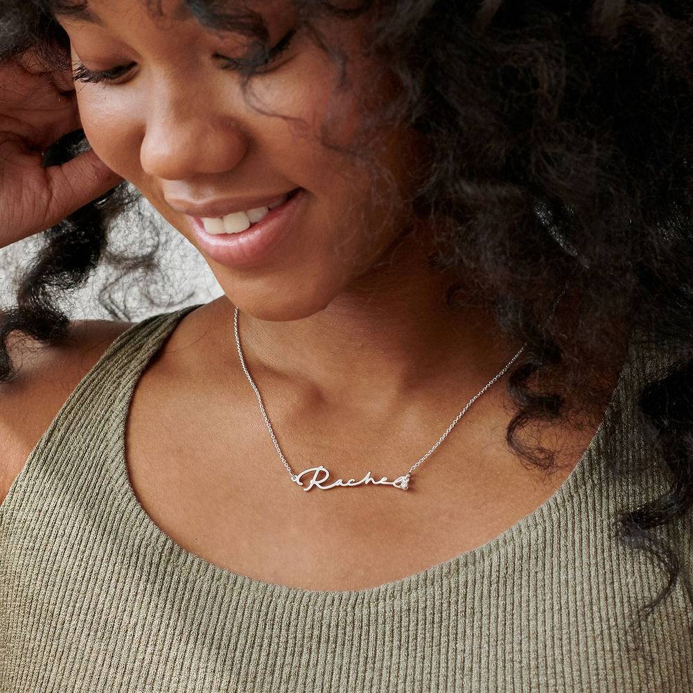 Name Necklace in Sterling Silver 