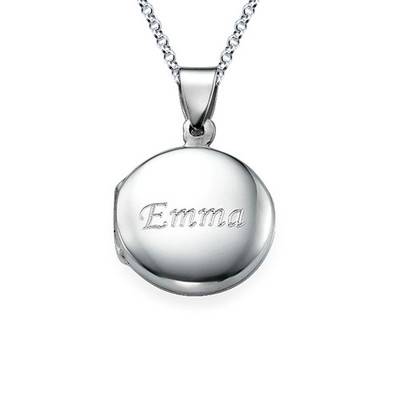 Sterling Silver Personalised Locket-4 product photo