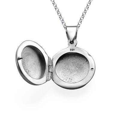 Sterling Silver Personalised Locket-1 product photo
