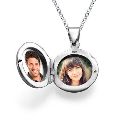 Sterling Silver Personalised Locket-2 product photo