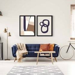 Strokes and Circles Gallery Wall on Print product photo