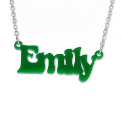 That 70's show Style Colour Name Necklace-2 product photo