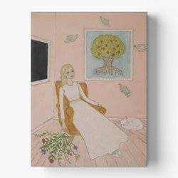 The Bride Canvas Wall Art product photo