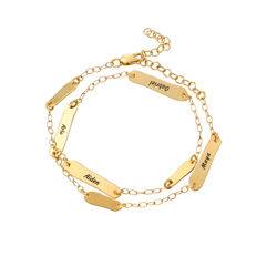The Milestones Bracelet in 18k Gold Vermeil product photo