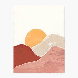 The Sunset - Wall Art Print product photo