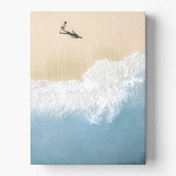 Tidal Run - Beach Canvas Wall Art product photo