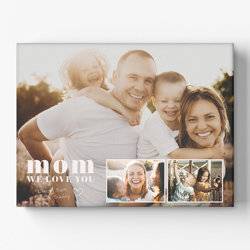 Togetherness Family Photo Collage - Custom Canvas product photo
