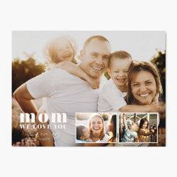 Togetherness Family Photo Collage - Custom Print product photo