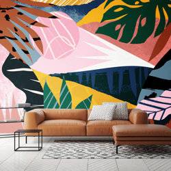 Tropical Holiday - Peel and Stick Wall Mural product photo