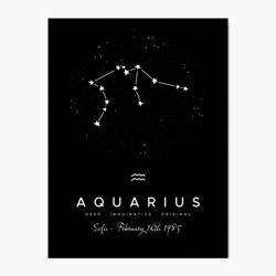 Written in the Stars - Custom Constellation Print product photo