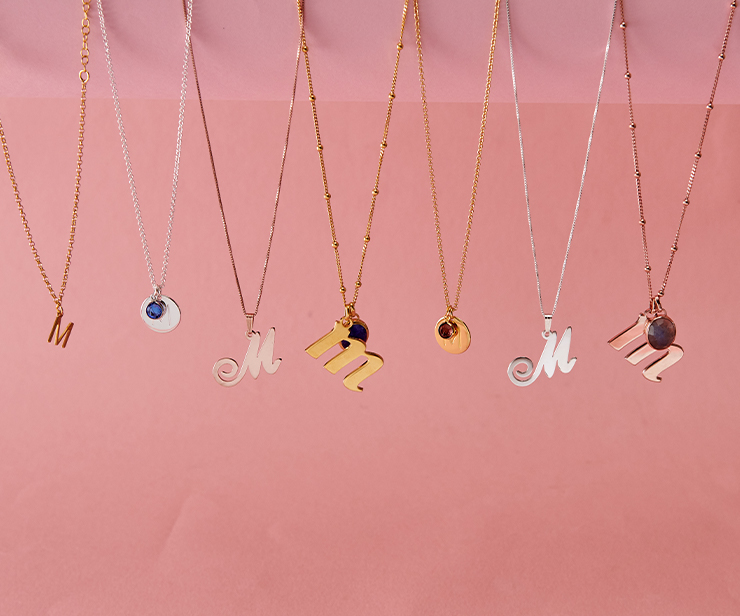 How to Style Initial Jewelry