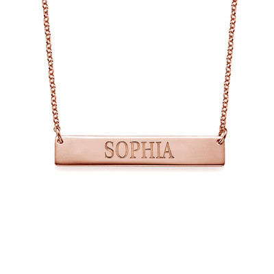 Sophie Rose Gold Name Necklace Pendants Birthday Personalized Jewellery 