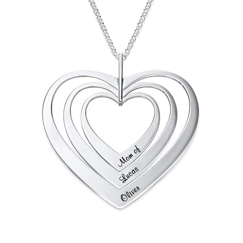 NEW Sterling Silver Heart Locket Suitable For Two photos Family Love Portrait