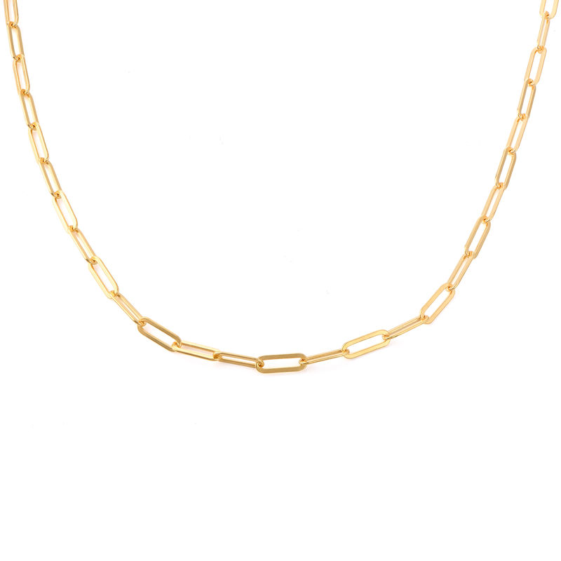 Chain Link Necklace in 18K Gold Plating product photo