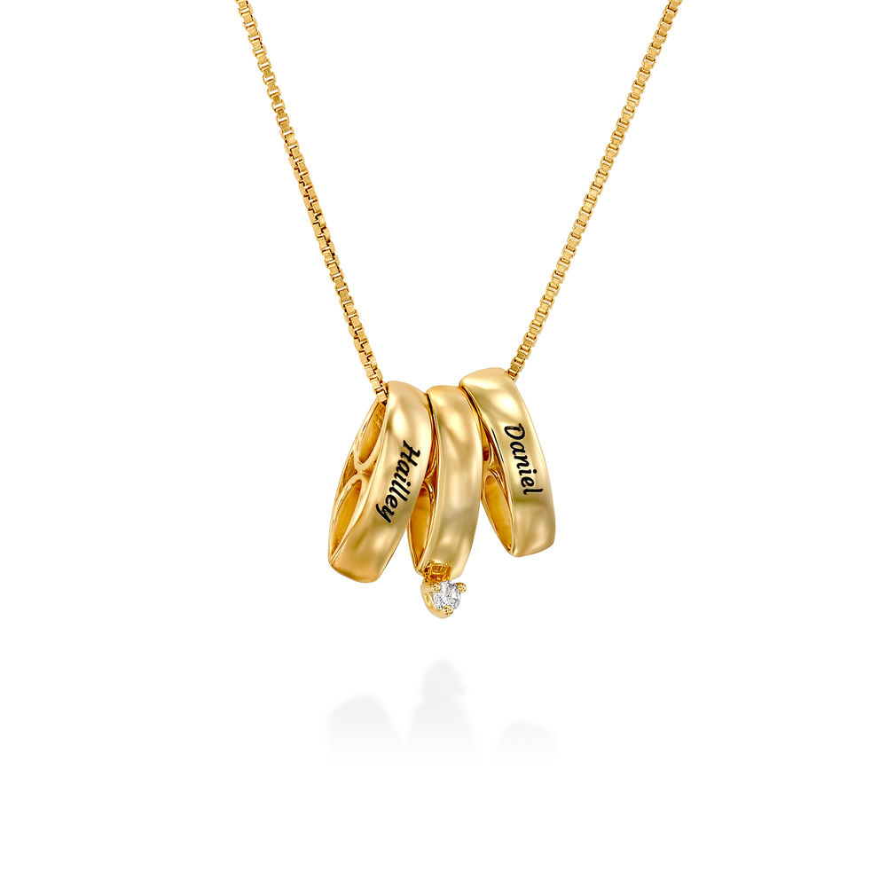 Whole Lot of Love Necklace in Gold Vermeil - 1 product photo