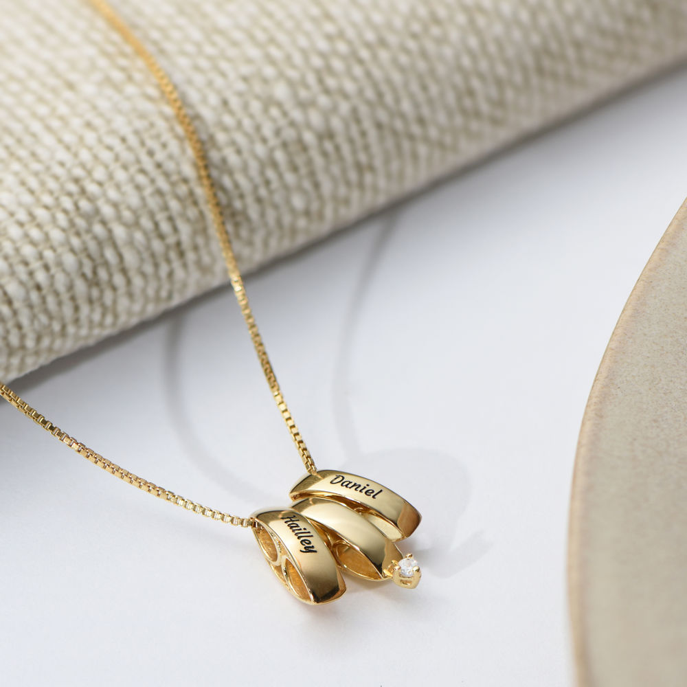 Whole Lot of Love Necklace in Gold Vermeil - 2 product photo