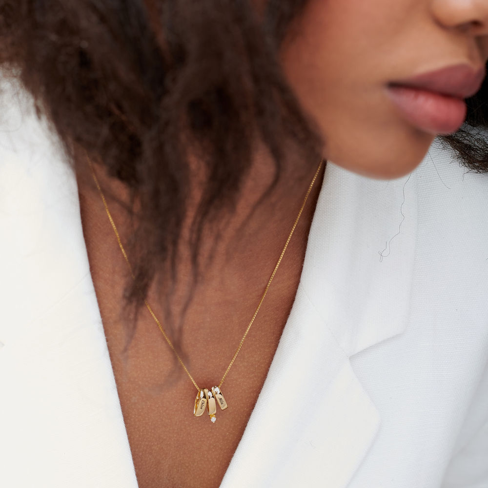 Whole Lot of Love Necklace in Gold Vermeil - 5 product photo