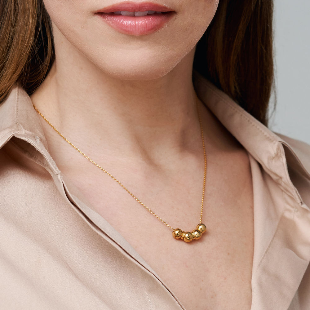 The Balance Necklace in 18k Gold Plating - 2 product photo