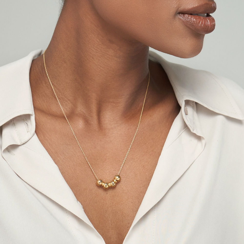 The Balance Necklace in 18k Gold Vermeil - 2 product photo
