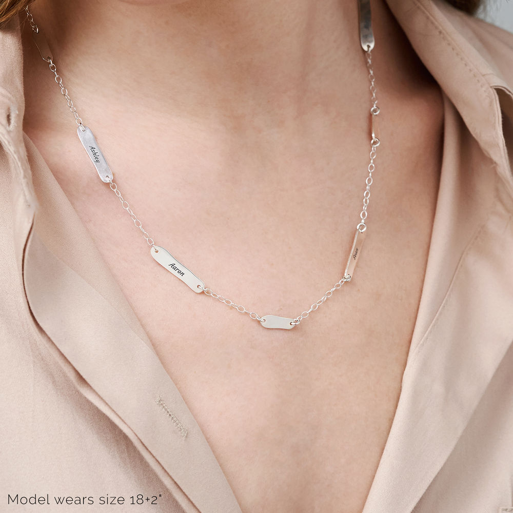 The Milestones Necklace in Sterling Silver - 3 product photo