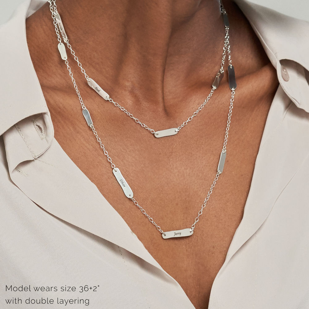 The Milestones Necklace in Sterling Silver - 4 product photo