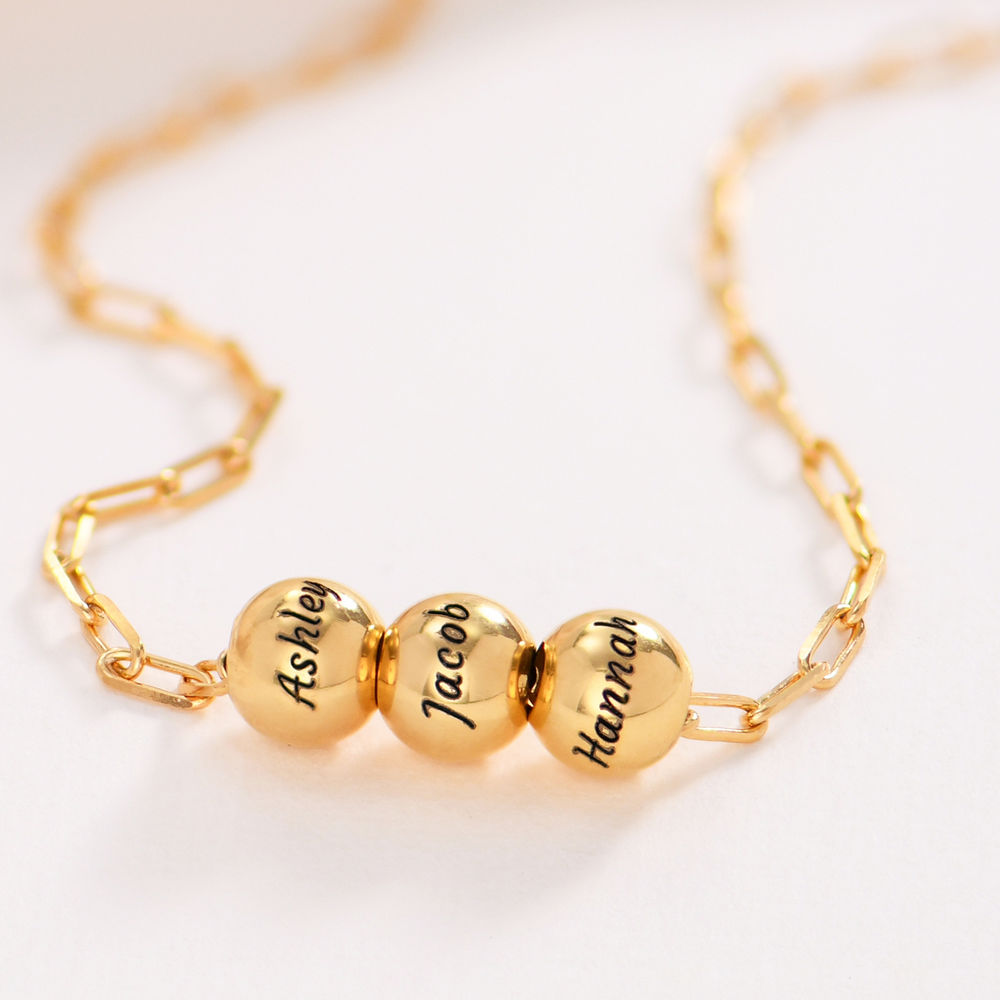 What Goes Around Necklace in 18k Gold Plating - 1 product photo
