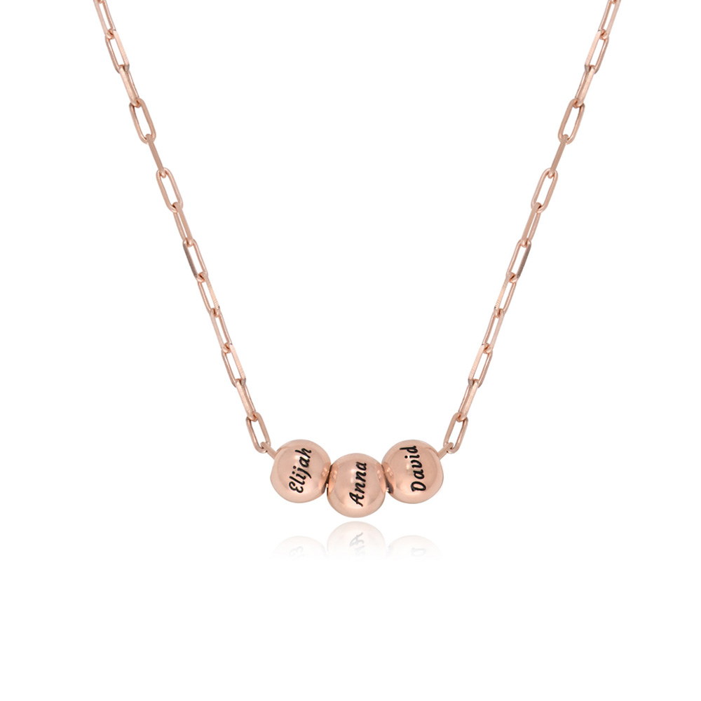 What Goes Around Necklace in 18k Rose Gold Plating product photo