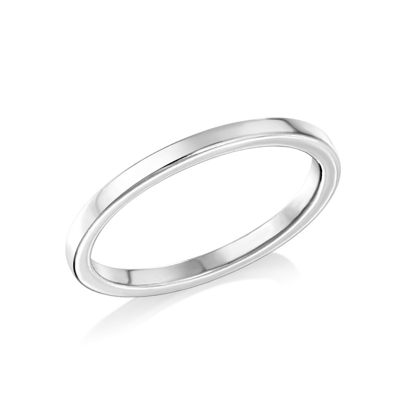 Sterling Silver Stackable Minimalist Ring product photo