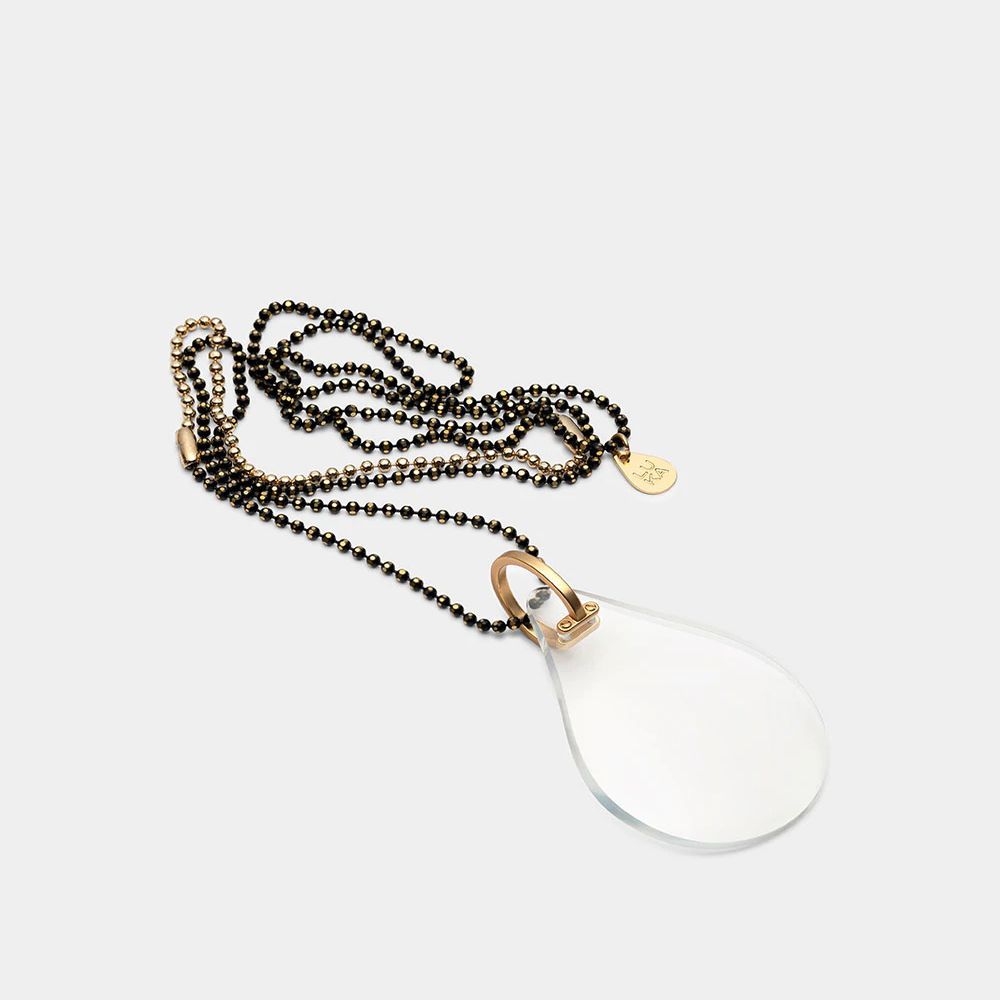 LUKA Monocle Necklace  - Gold Nights - 4