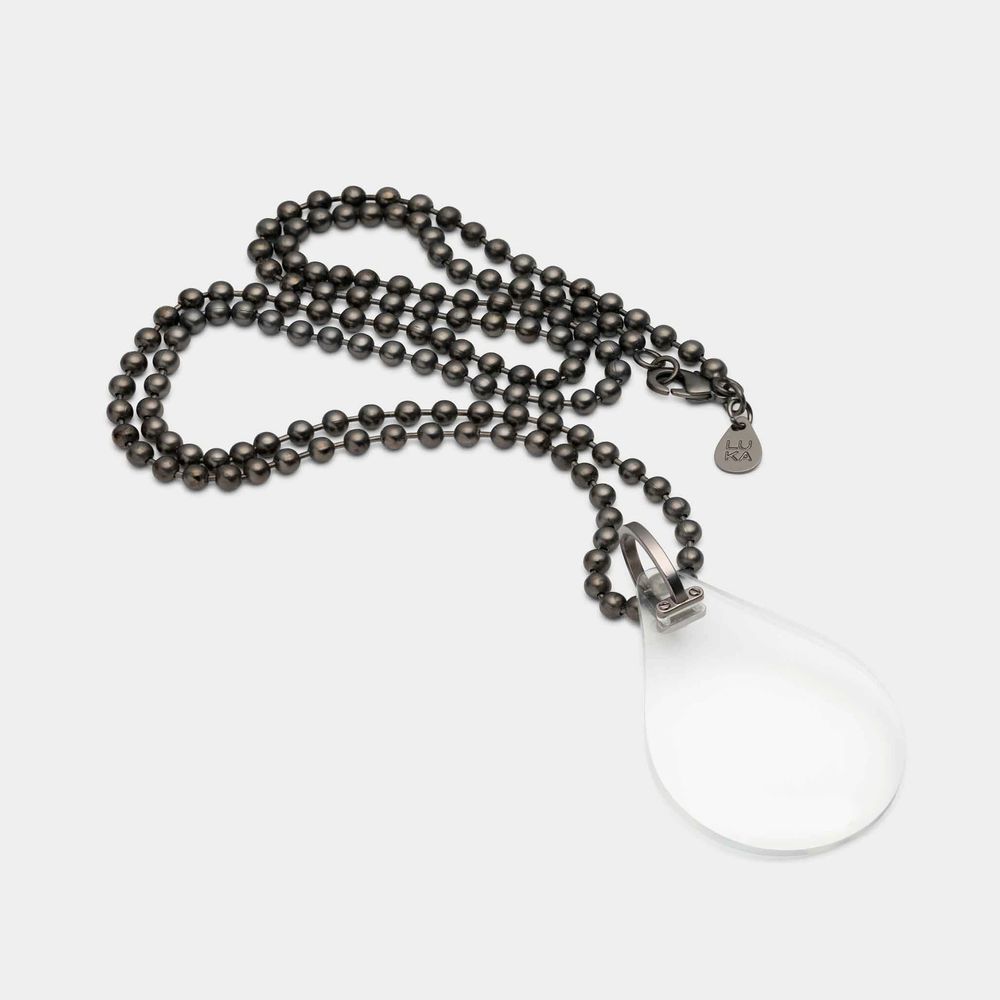 LUKA Monocle Necklace  - Greased Lightnin’ - 2 product photo