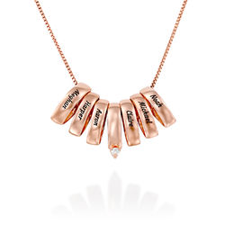 Whole Lot of Necklace in Rose Gold Plating product photo
