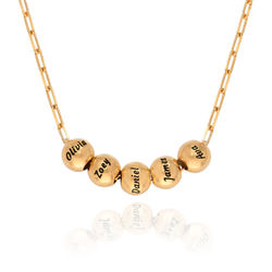 What Goes Around Necklace in 18k Gold Vermeil product photo