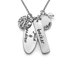 Personalized Family Jewelry in Silver product photo