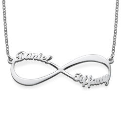 Infinity Name Necklace in 940 Premium Silver product photo